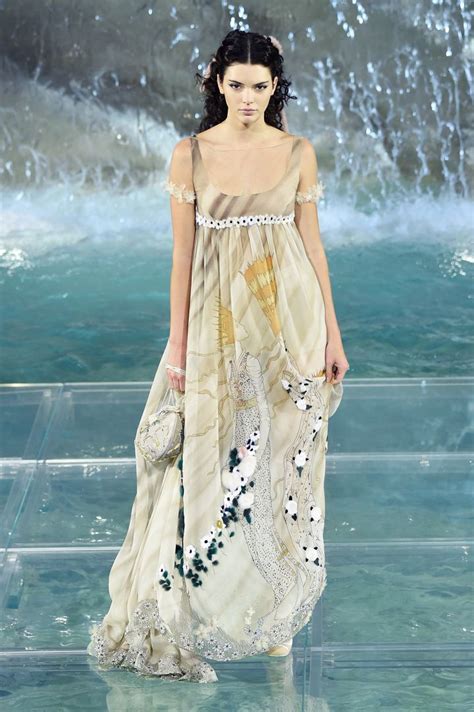 Kendall Jenner Walks on Water for Fendi's Couture Show at the 